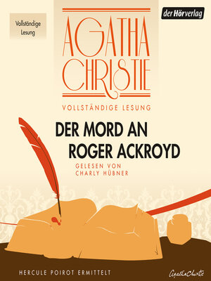 cover image of Der Mord an Roger Ackroyd